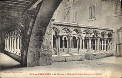 CPA Aix en Provence le Cloitre Cathedrale Saint Sauveur XI siecle 