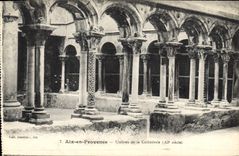 CPA Aix en Provence Cloitres de la Cathedrale XI siecle 