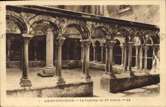 CPA Aix en Provence le Cloitre du XI siecle 