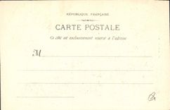 CPA Aix en Provence Portail de la Cathedrale XV S et Facade de l'eglise Romane 