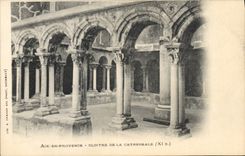 CPA Aix en Provence Cloitre de la Cathedrale Xi S 