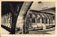 CPA Aix en Provence le Cloitre du Xi siecle 