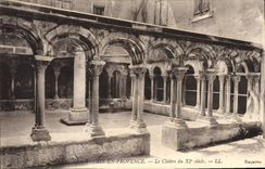 CPA Aix en Provence le Cloitre du XI siecle 
