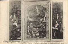 CPA Aix en Provence Cathedrale Saint Sauveur le Buisson ardent par Nicolas Froment XV siecle 