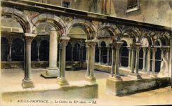 CPA Aix en Provence le Cloittre du XI siecle 