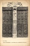 CPA Aix en Provence les Portes de la Cathedrale St Sauveur 
