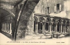 CPA Aix en Provence le Cloitre de Saint Sauveur XI siecle 