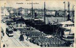CPA Marseille le Quai du Port 