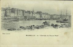 CPA Marseille Entree du Vieux Port 