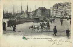 CPA Marseille le Quai du Vieux Port 