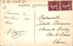 CPA Marseille l'Hotel de Ville Monument historique 