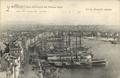 CPA Marseille vue generale du Vieux Port 