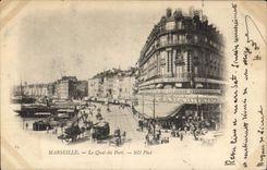 CPA Marseille le Quai du Port 