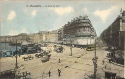 CPA Marseille le Quai du Port 