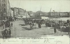 CPA Marseille le Quai du Port Cote des Augustins 