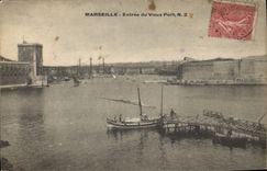 CPA Marseille Entree du Vieux Port 