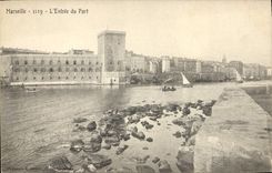 CPA Marseille l'Entree du Port 
