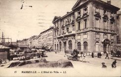 CPA Marseille L'Hotel de Ville 