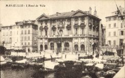 CPA Marseille L'Hotel de Ville 