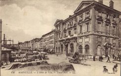 CPA Marseille L'Hotel de Ville 