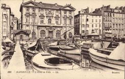 CPA Marseille L'Hotel de Ville 