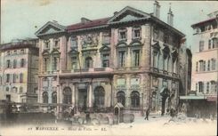 CPA Marseille Hotel de Ville 