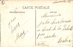 CPA Marseille La Mairie et le cloher des Accoules 