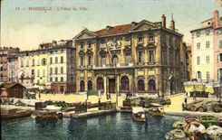 CPA Marseille L'Hotel de Ville 