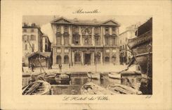 CPA Marseille L'Hotel de Ville 