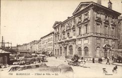 CPA Marseille L'Hotel de Ville 