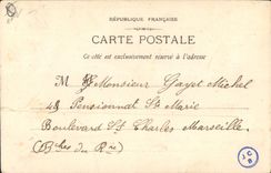 CPA Marseille l'Ancien Palais Justice 