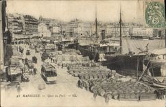 CPA Marseille Quai du Port 