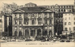 CPA Marseille Hotel de Ville 