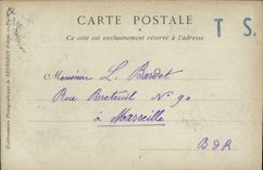 CPA Marseille l'hotel de Ville 