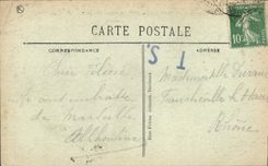 CPA Marseille l'hotel de Ville 