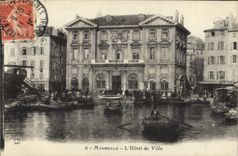 CPA Marseille l'hotel de Ville 