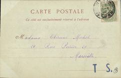 CPA Marseille l'Hotel de Ville 