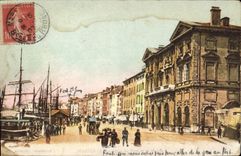 CPA Marseille Quai du Port et la Mairie 