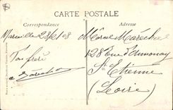 CPA Marseille l'hotel de Ville 