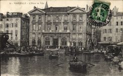 CPA Marseille l'hotel de Ville 