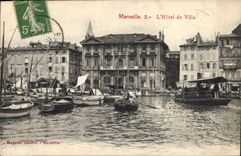 CPA Marseille l'hotel de Ville 