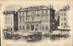CPA Marseille l'hotel de Ville 