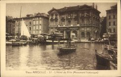 CPA Marseille l'hotel de Ville Monument Historique 