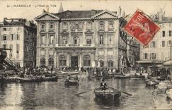 CPA Marseille l'hotel de Ville 