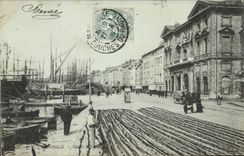 CPA Marseille Quai du Port 