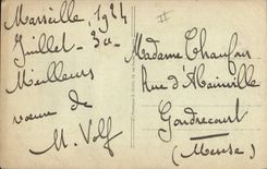 CPA Marseille la Jetee et Phare Sainte Marie 