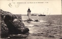 CPA Marseille le Phare de la Desirade 