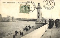 CPA Marseille le Phare Sainte Marie 