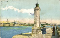 CPA Marseille le Phare Sainte Marie 