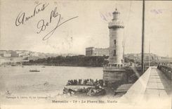 CPA Marseille le Phare Ste Marie 